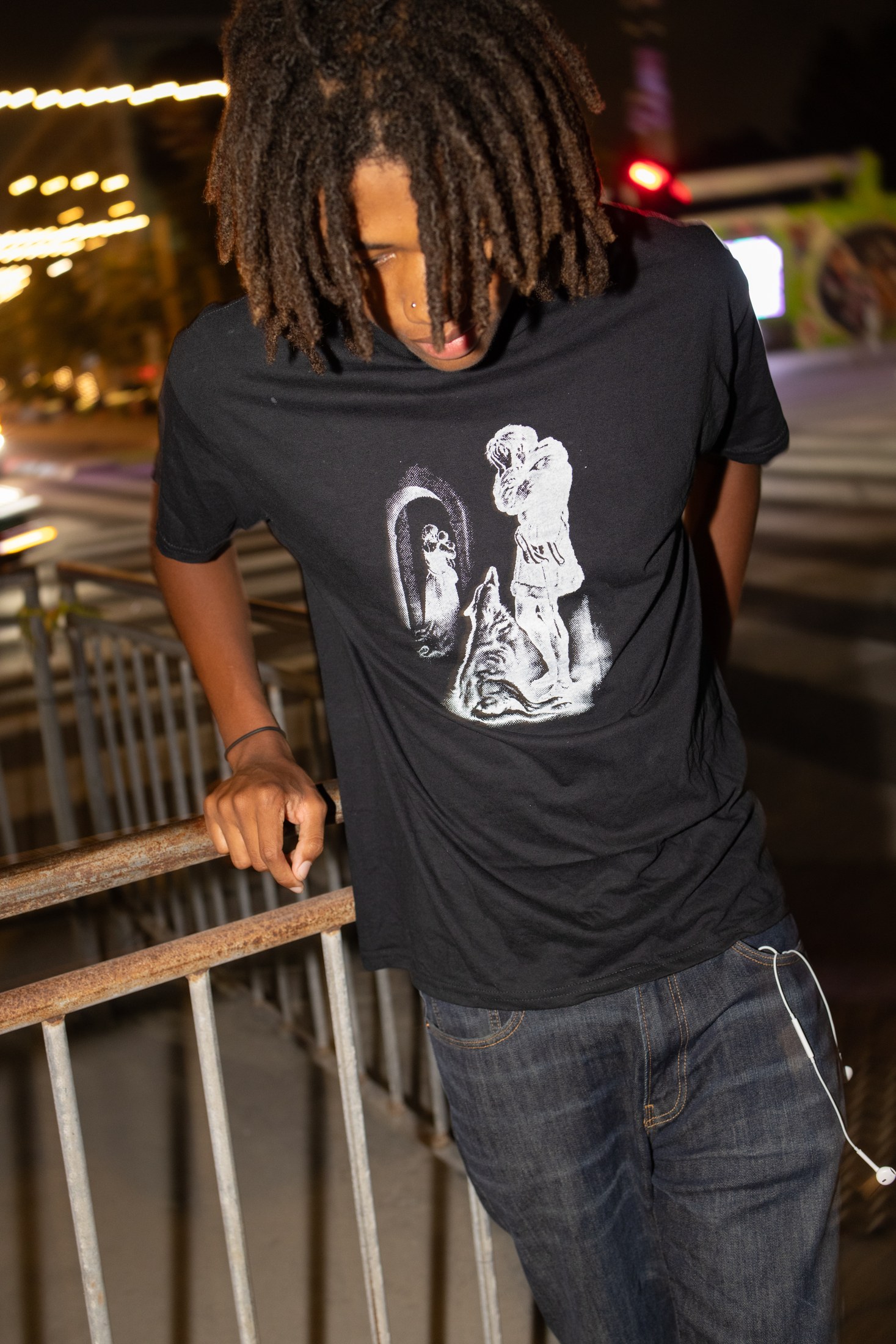 Llywelyn Tee Black