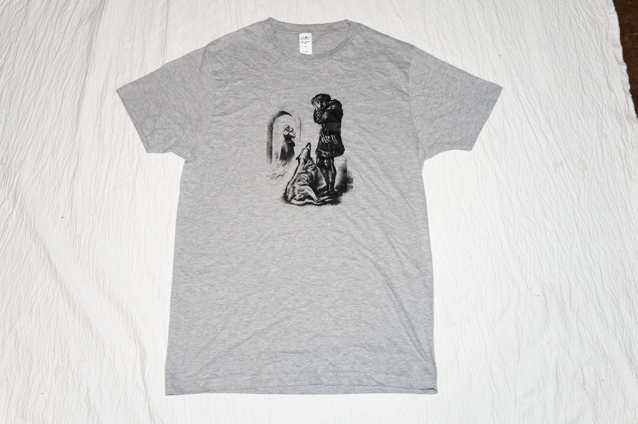 Llywelyn Tee Gray front